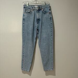 Zara Women’s Jeans High Waisted Size 4 Lightwash 
Baggy Street Casual Jeans